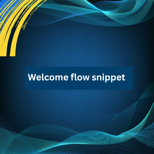 Welcome series/flow